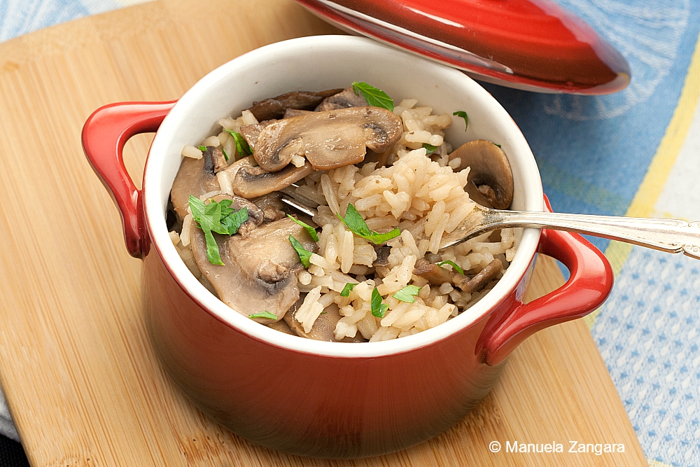 One Pot Mushroom Rice