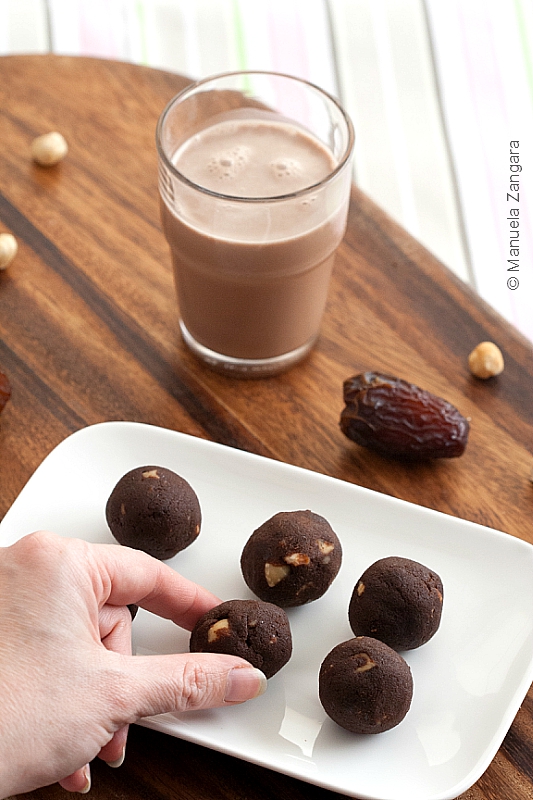 Vegan Chocolate Hazelnut Truffles