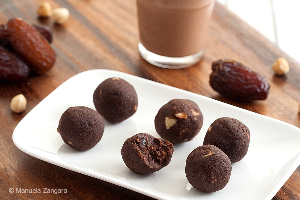 Vegan Chocolate Hazelnut Truffles