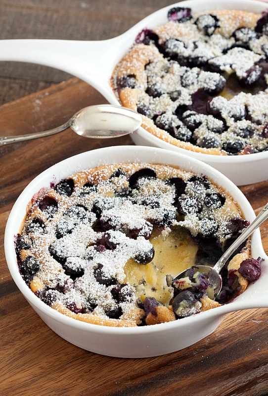 Blueberry Clafoutis