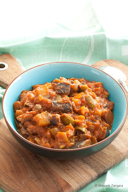 Lightened-up Eggplant Caponata