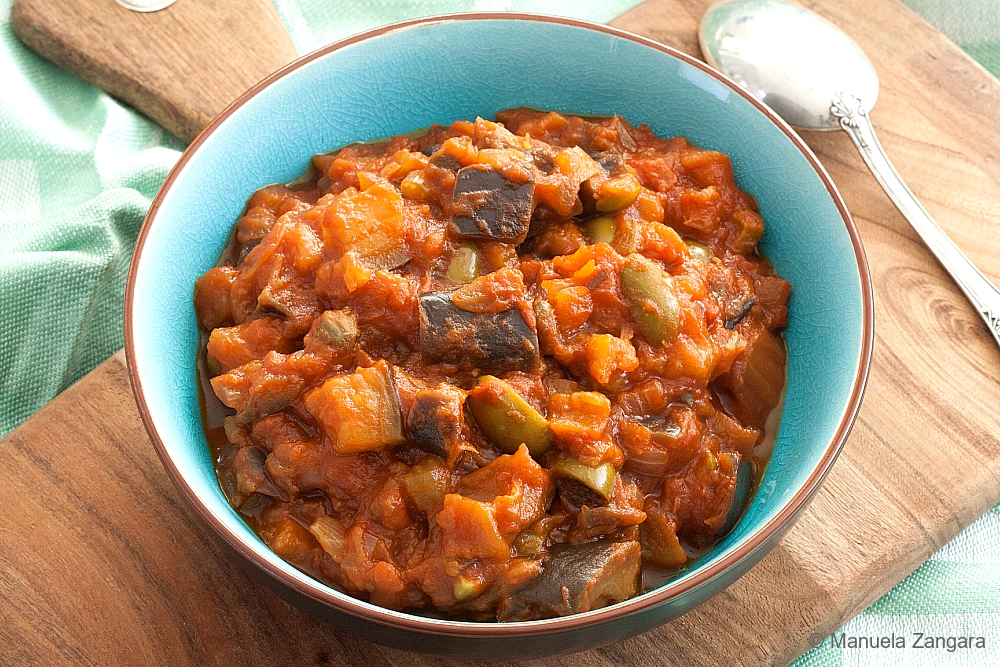 Lightened-up Eggplant Caponata