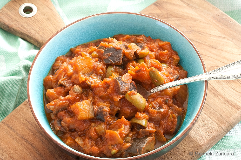 Lightened-up Eggplant Caponata