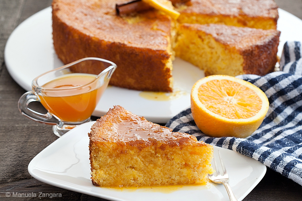 Orange Polenta Cake