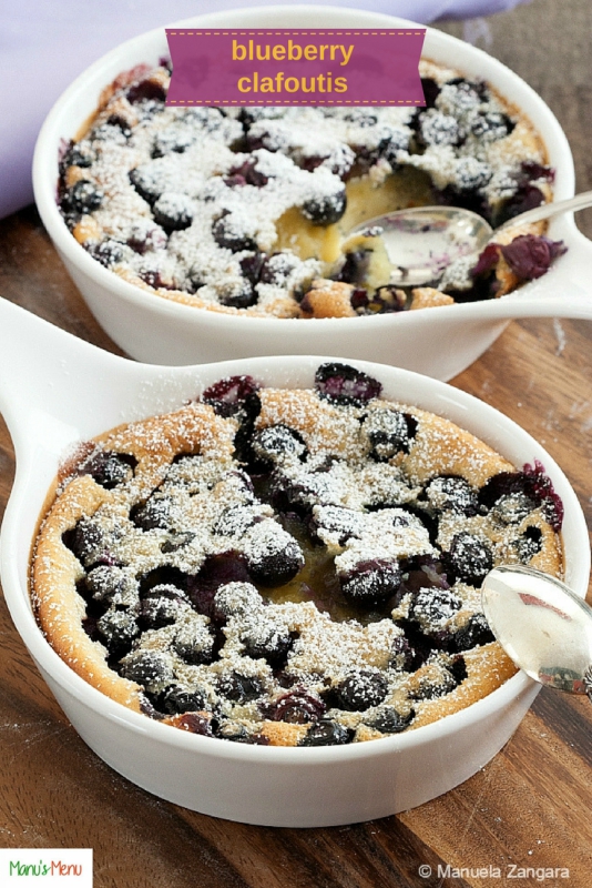 Blueberry Clafoutis