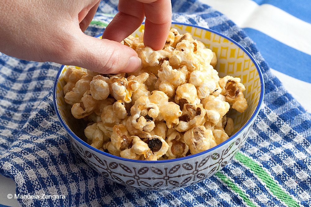 Maple Peanut Butter Popcorn