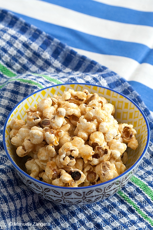 Maple Peanut Butter Popcorn