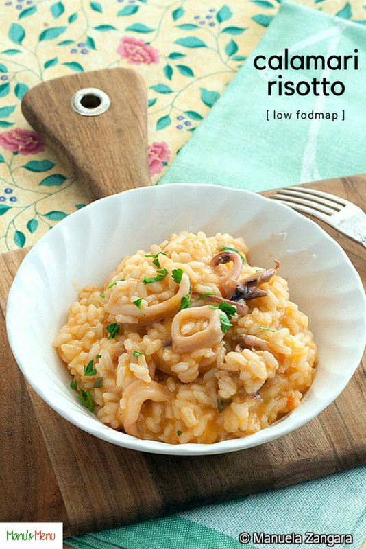 Low Fodmap Calamari Risotto