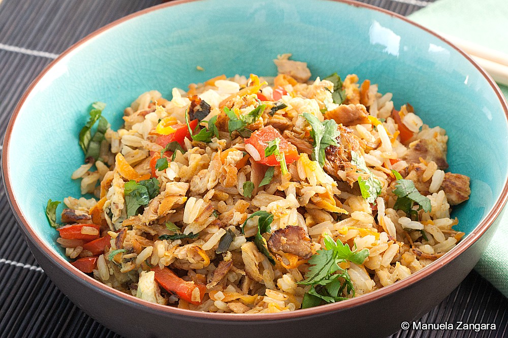 Low Fodmap Tuna Fried Rice