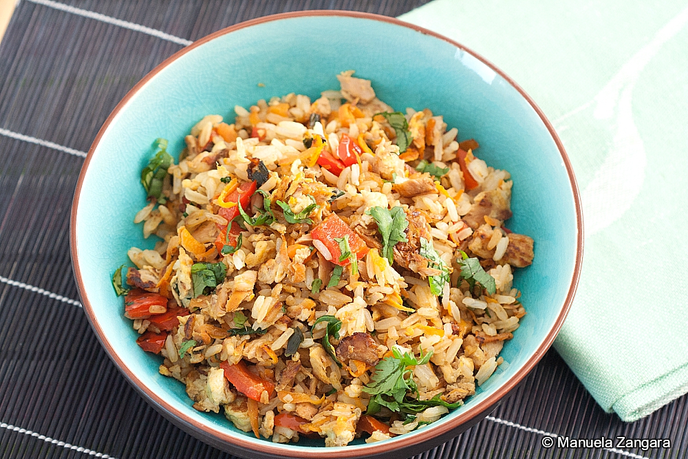 Low Fodmap Tuna Fried Rice