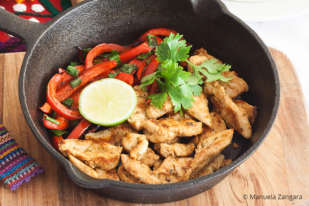 Low Fodmap Chicken Fajitas