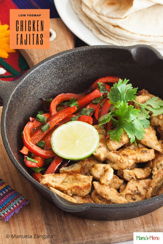 Low Fodmap Chicken Fajitas