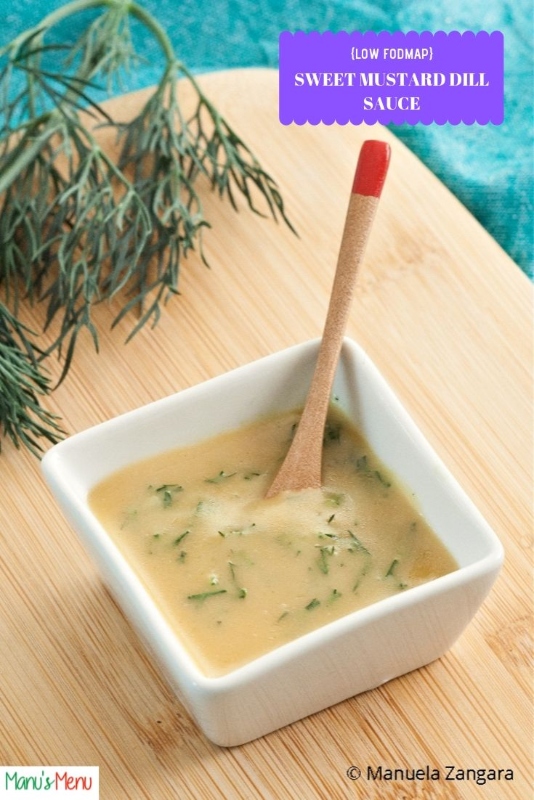 Low Fodmap Sweet Mustard Dill Sauce