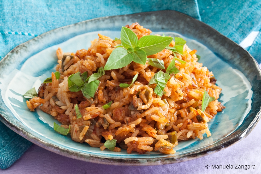 Low Fodmap Tomato Basil Rice