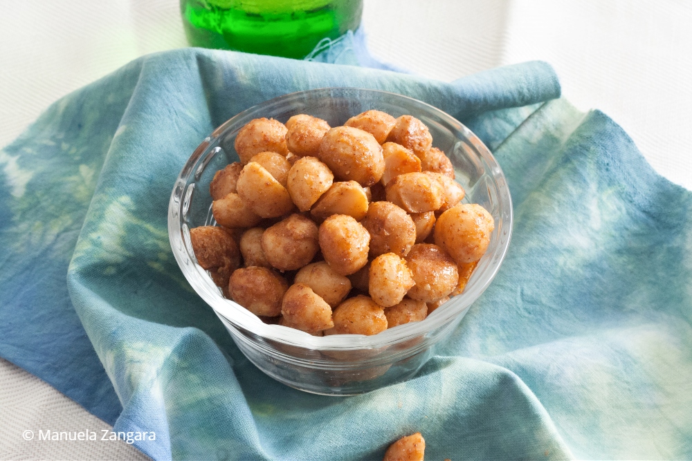 Sweet and Spicy Macadamia Nuts