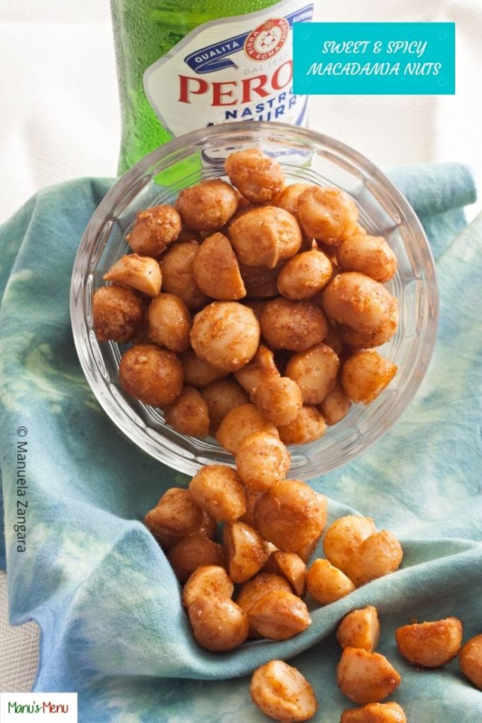 Sweet and Spicy Macadamia Nuts