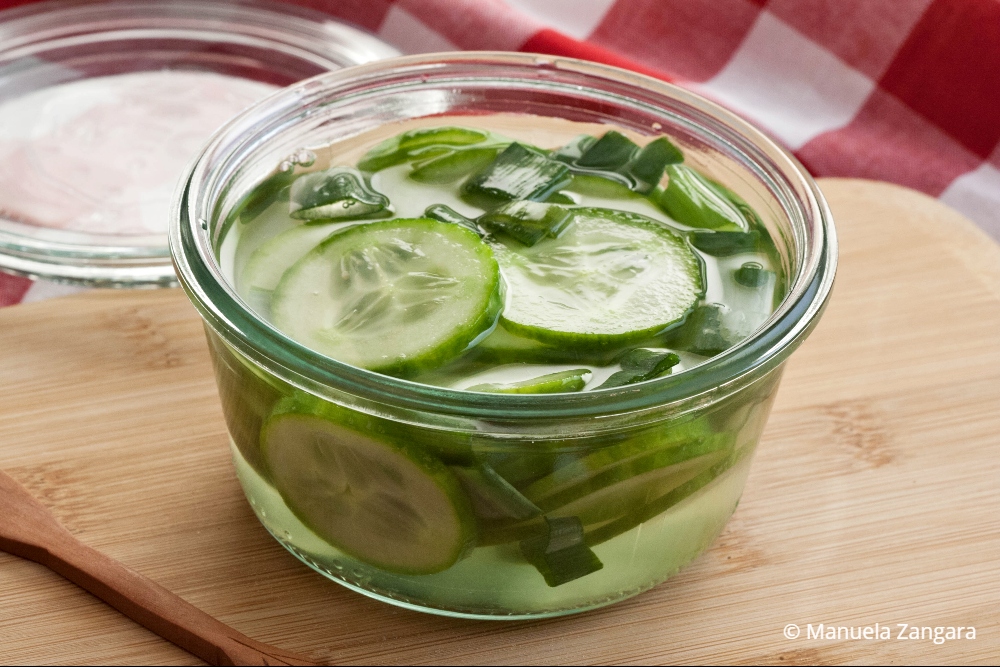 Quick Asian Pickled Cucumbers